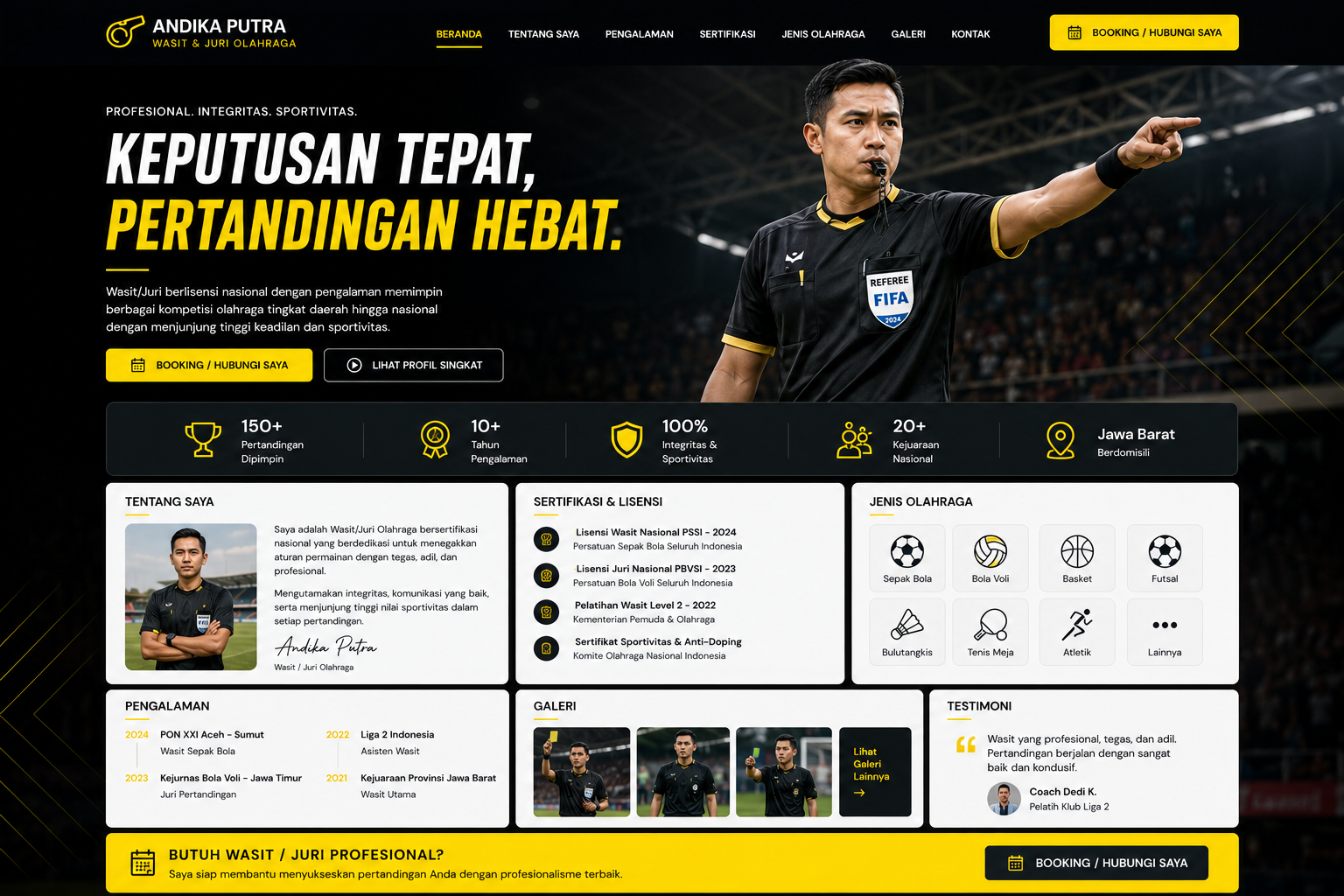 Juri / Wasit Olahraga