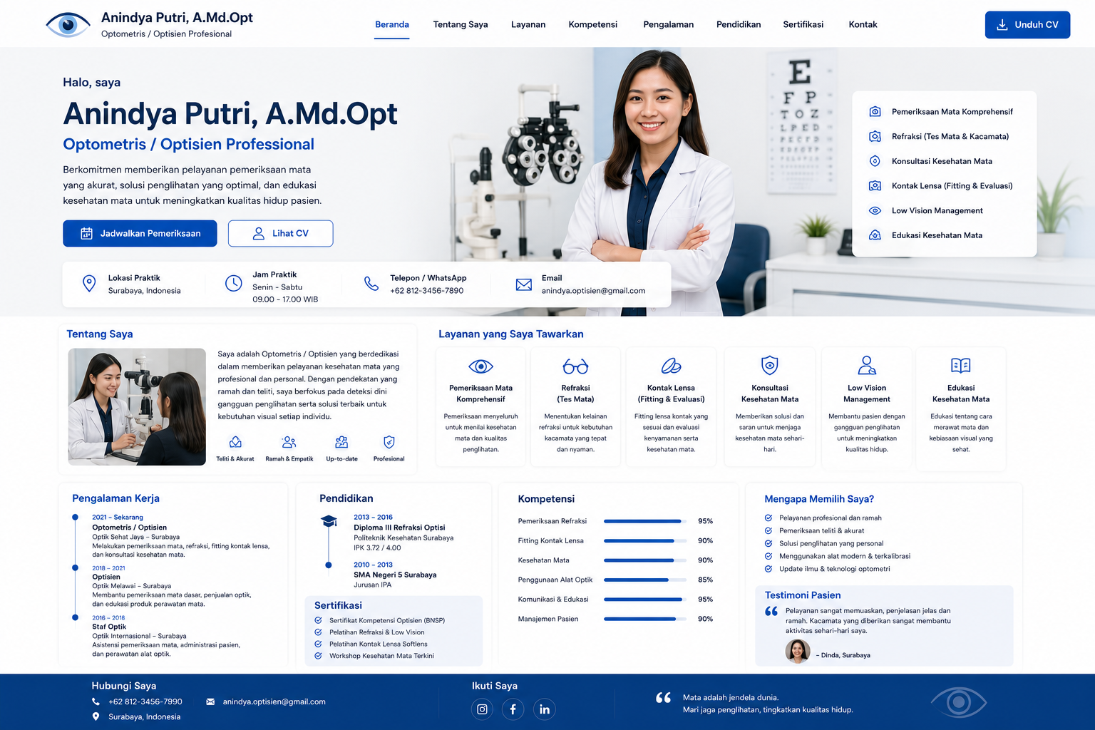 Optometris / Optisien
